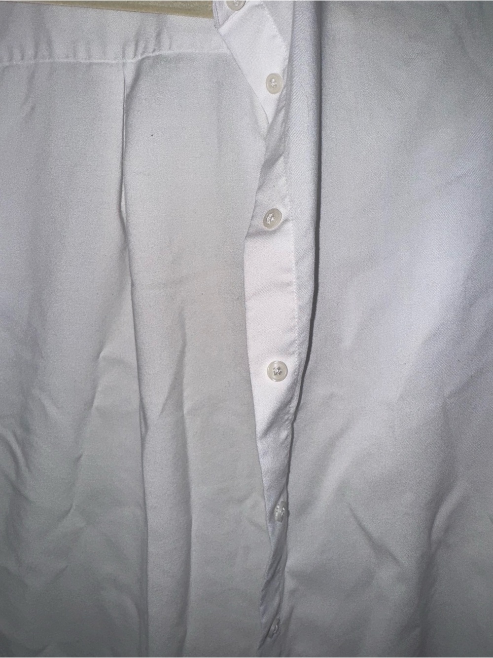 Uniqlo Classic White womens Button-Down Shirt - Picture 4 of 5